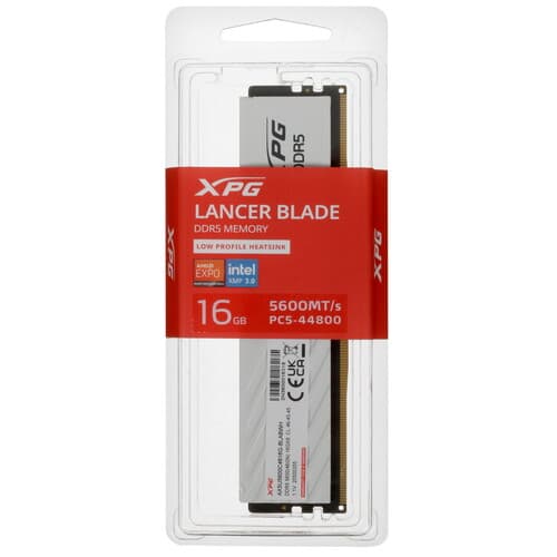 XPG (ADATA) Оперативная память ADATA XPG Lancer Blade [AX5U5600C4616G-SLABWH] 16 ГБ, фото 3