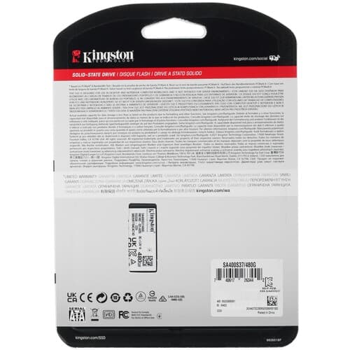 Kingston 480 ГБ 2.5" SATA накопитель Kingston A400 [SA400S37/480G], фото 2