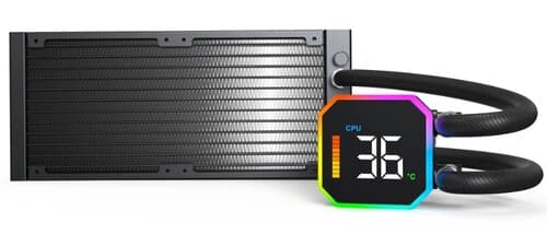 Система охлаждения Montech HyperFlow Digital 240 черная thumb 12