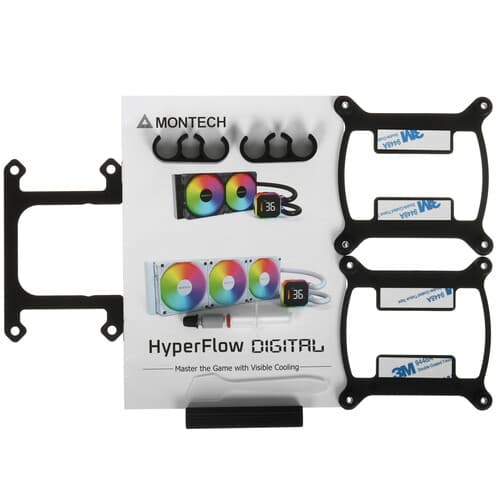 Система охлаждения Montech HyperFlow Digital 240 черная thumb 9