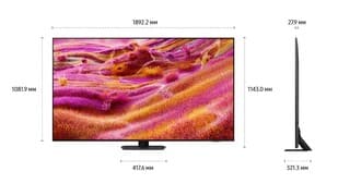 Samsung 85" (214 см) Телевизор Samsung QE85QN90FAUXRU черный, фото 9