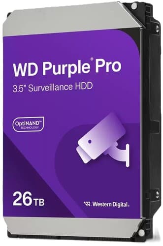 Western Digital 26 ТБ Жесткий диск WD Purple Pro [WD260PURP]