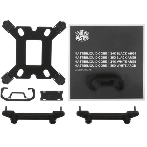 Система охлаждения Cooler Master MasterLiquid 240 Core II ARGB черная thumb 9
