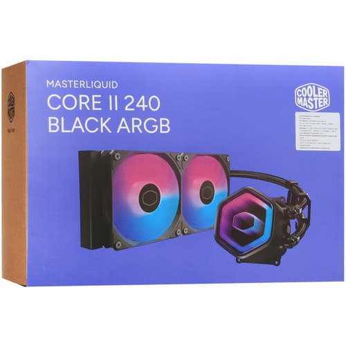 Система охлаждения Cooler Master MasterLiquid 240 Core II ARGB черная thumb 11