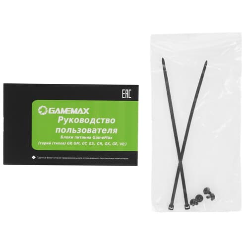 Блок питания GameMax GM-500  черный thumb 7