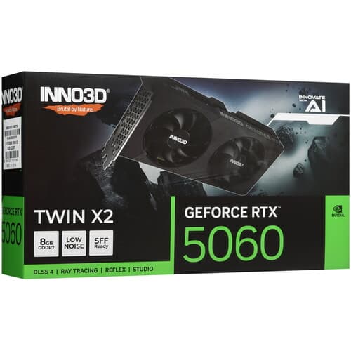 Inno3D Видеокарта Inno3D GeForce RTX 5060 TWIN X2 [N50602-08D7-195071N], фото 10