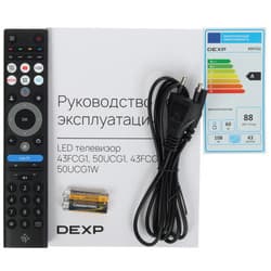DEXP 43" (108 см) Телевизор DEXP 43FCG1 черный, фото 10