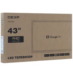 DEXP 43" (108 см) Телевизор DEXP 43FCG1 черный, фото 11