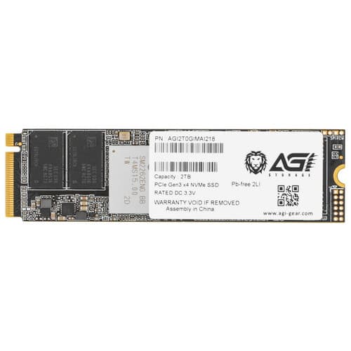 2000 ГБ M.2 NVMe накопитель AGI AI218 [AGI2T0GIMAI218] thumb 1