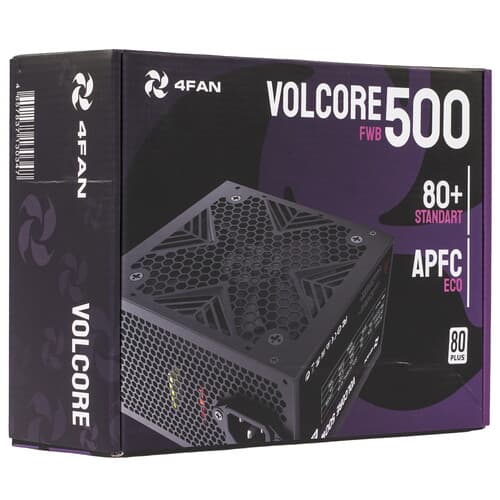 Блок питания 4FAN Volcore FWB500 [VOLFWB500] черный thumb 8