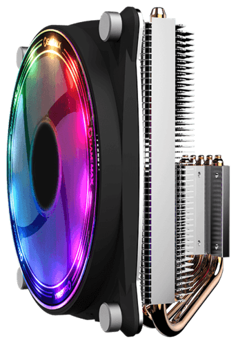 GameMax Кулер для процессора GameMax Gamma 300 RAINBOW  черный, фото 3