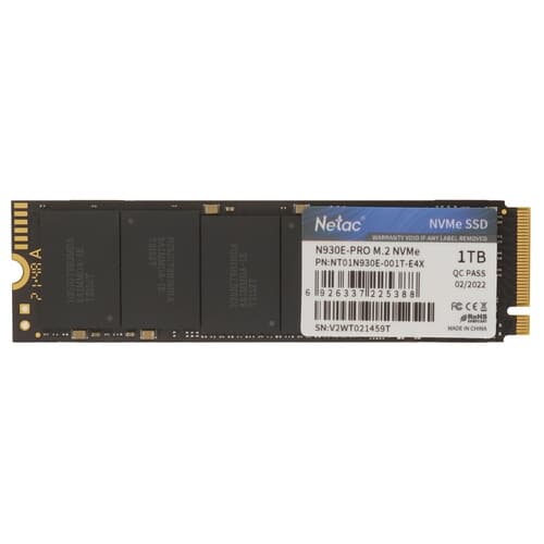 1000 ГБ M.2 NVMe накопитель Netac N930E Pro [NT01N930E-001T-E4X] thumb 1