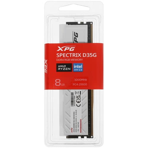 XPG (ADATA) Оперативная память ADATA XPG SPECTRIX D35G RGB [AX4U32008G16A-SWHD35G] 8 ГБ, фото 5