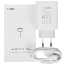 Tecno 6.8" Смартфон Tecno POVA 6 Neo 128 ГБ зеленый, фото 10
