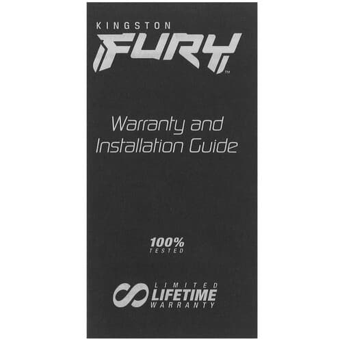 Kingston FURY Оперативная память Kingston FURY Beast Black [KF432C16BBK2/16] 16 ГБ, фото 3