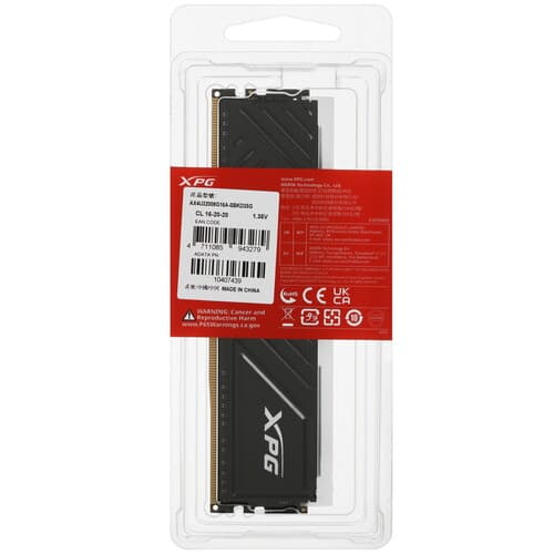 XPG (ADATA) Оперативная память ADATA XPG SPECTRIX D35G RGB [AX4U32008G16A-SBKD35G] 8 ГБ, фото 4