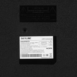 Skyline 43" (108 см) Телевизор Skyline 43LST6575 черный, фото 6