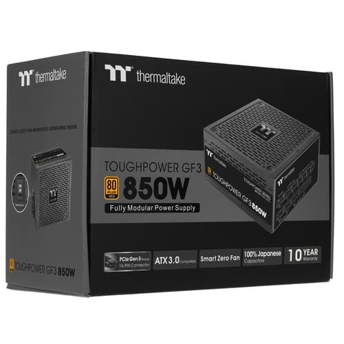 Блок питания Thermaltake Toughpower GF3 850W Gold - TT Premium Edition [PS-TPD-0850FNFAGE-4] черный thumb 8