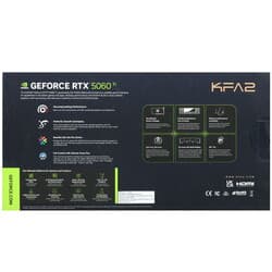 KFA2 Видеокарта KFA2 GeForce RTX 5060 Ti X-series OC 3FAN RGB Black [56ISN8MD7JEK], фото 9
