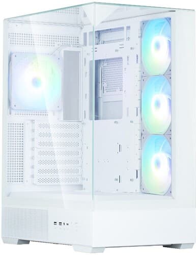 Корпус ZALMAN P40 Prism Plus [P40 Prism Plus White] белый thumb 1