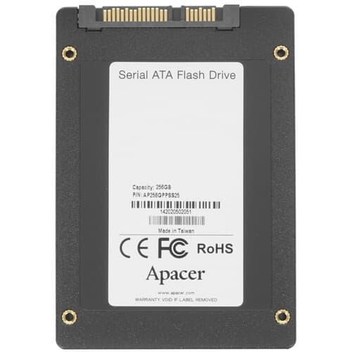 Apacer 256 ГБ 2.5" SATA накопитель Apacer PPSS25 [AP256GPPSS25-R], фото 2
