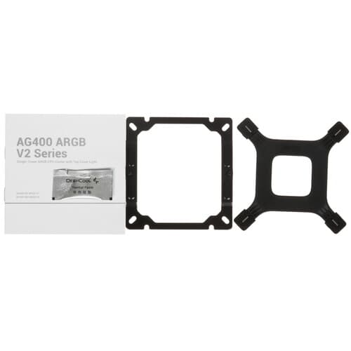 DEEPCOOL Кулер для процессора DEEPCOOL AG400 BK ARGB V2 [R-AG400-BKAMMN-GJD] черный, фото 10