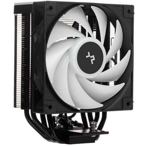 DEEPCOOL Кулер для процессора DEEPCOOL AG400 BK ARGB V2 [R-AG400-BKAMMN-GJD] черный, фото 3