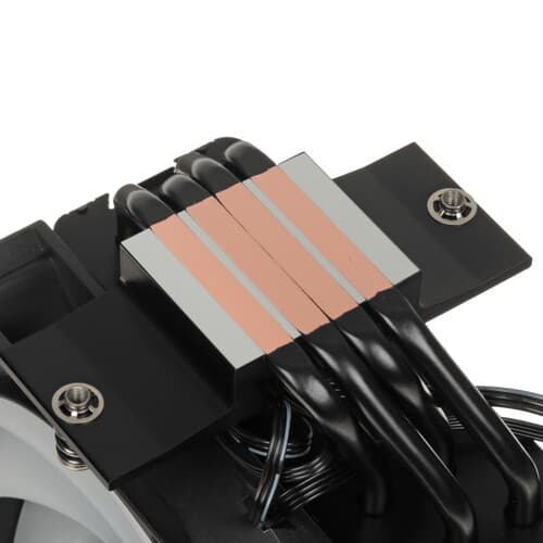 DEEPCOOL Кулер для процессора DEEPCOOL AG400 BK ARGB V2 [R-AG400-BKAMMN-GJD] черный, фото 9