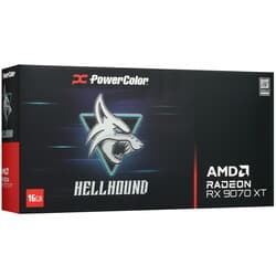 PowerColor Видеокарта PowerColor AMD Radeon RX 9070 XT Hellhound OC [RX9070XT 16G-L/OC], фото 9