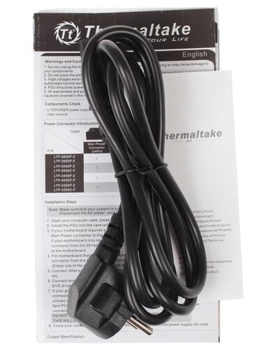 Блок питания Thermaltake Litepower 550W [LTP-0550P-2] черный thumb 7