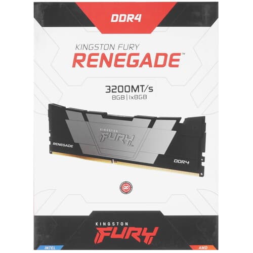 Kingston FURY Оперативная память Kingston FURY Renegade [KF432C16RB2/8] 8 ГБ, фото 4