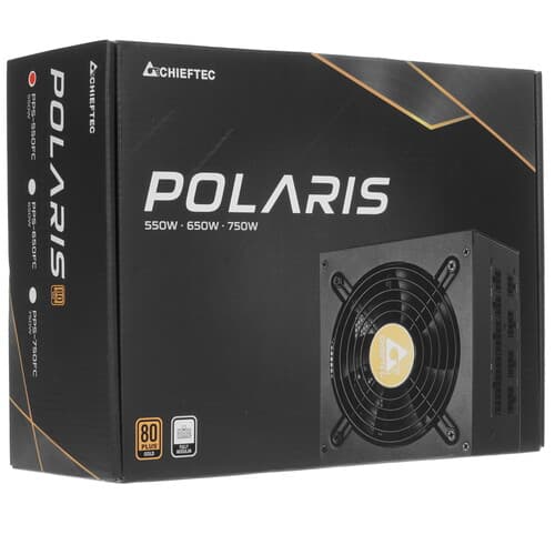 Блок питания Chieftec POLARIS 550W [PPS-550FC] черный thumb 6