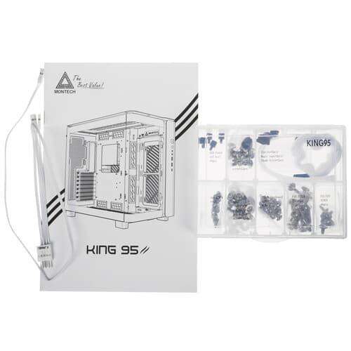 Корпус MONTECH KING 95 [King 95 White] белый thumb 17