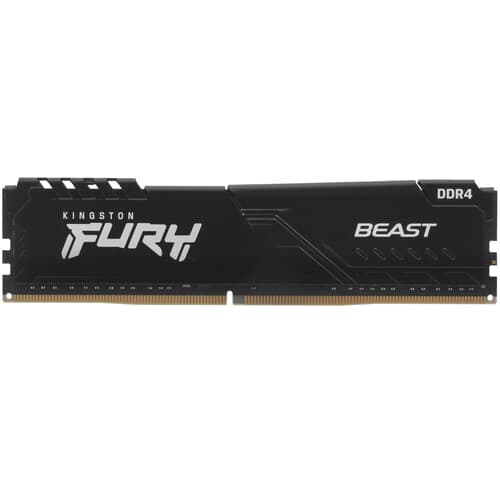 Kingston FURY Оперативная память Kingston FURY Beast Black [KF436C18BB/16] 16 ГБ
