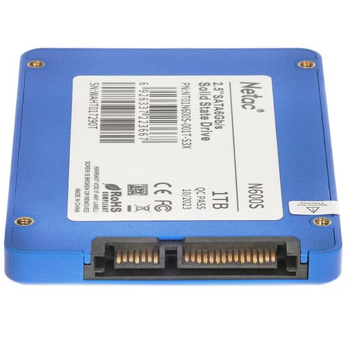 Netac 1024 ГБ 2.5" SATA накопитель Netac N600S [NT01N600S-001T-S3X], фото 3