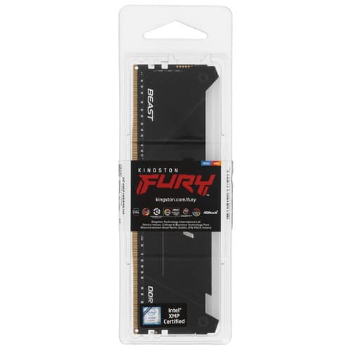 Kingston FURY Оперативная память Kingston FURY Beast Black RGB [KF436C18BB2A/16] 16 ГБ, фото 5
