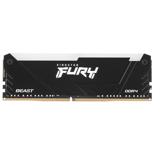 Kingston FURY Оперативная память Kingston FURY Beast Black RGB [KF436C18BB2A/16] 16 ГБ, фото 2