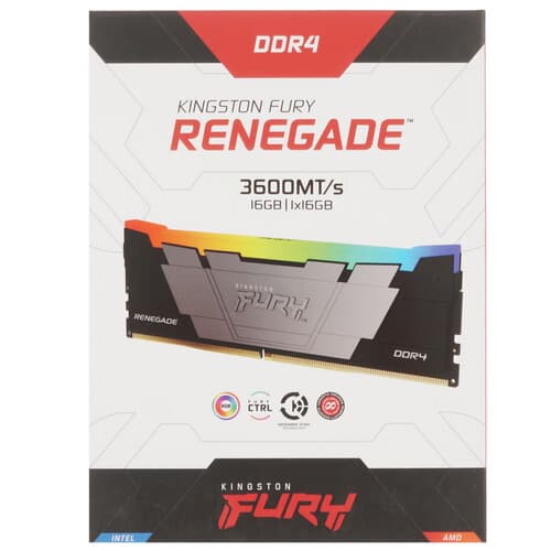 Kingston FURY Оперативная память Kingston FURY Renegade RGB [KF436C16RB12A/16] 16 ГБ, фото 5