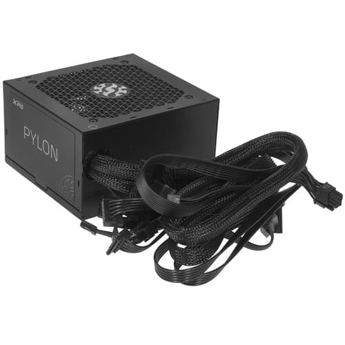 Блок питания ADATA XPG PYLON BRONZE 550W [PYLON550B-BKCEU] черный thumb 1