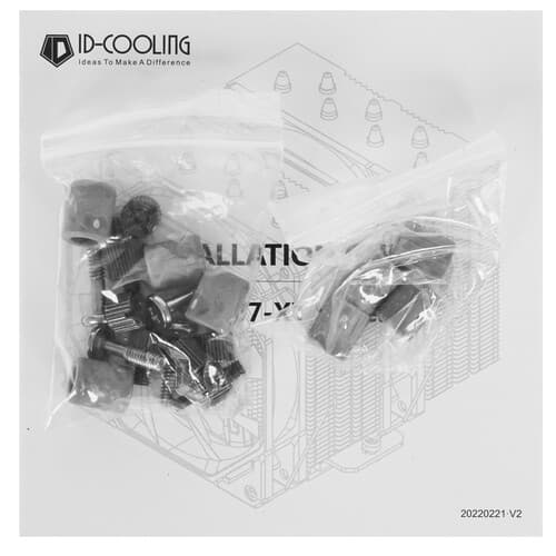 ID-Cooling Кулер для процессора ID-COOLING SE-207-XT SLIM  черный, фото 9