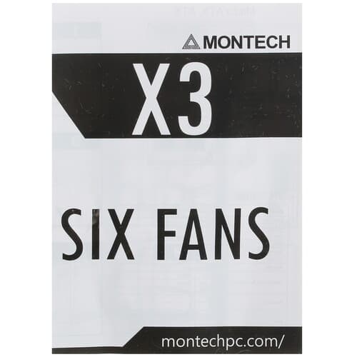 Корпус MONTECH X3 MESH [X3 MESH (W)] белый thumb 15