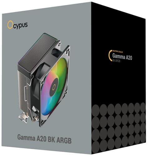 Ocypus Кулер для процессора Ocypus Gamma A20 BK ARGB [Gamma-A20-BK1AAWN00F-GL] черный, фото 21