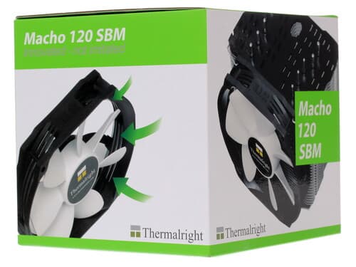 Thermalright Кулер для процессора Thermalright Macho 120 SBM [MACHO-120-SBM] черный, фото 10