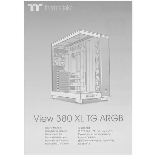 Корпус Thermaltake View 380 XL TG ARGB [CA-11E-00M1WN-00] черный thumb 16