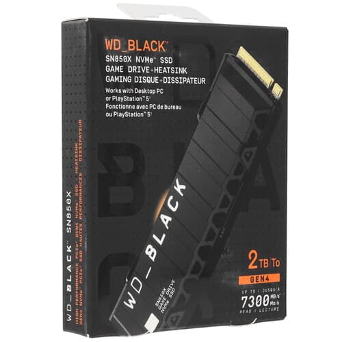 Western Digital 2000 ГБ M.2 NVMe накопитель WD Black SN850X [WDS200T2XHE], фото 6