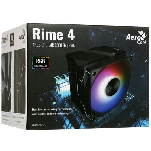 AeroCool Кулер для процессора AeroCool Rime 4 ARGB [ACTC-RM30417.01] черный, фото 11