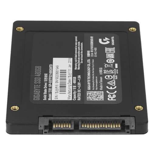 GIGABYTE 480 ГБ 2.5" SATA накопитель GIGABYTE [GP-GSTFS31480GNTD], фото 3