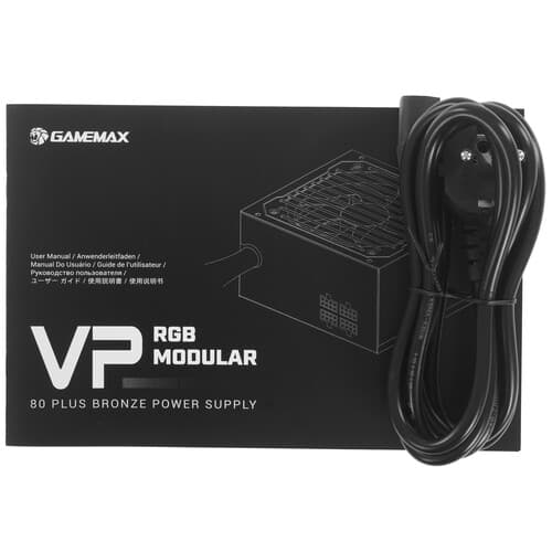 Блок питания GameMax VP-800 Modular RGB  черный thumb 8
