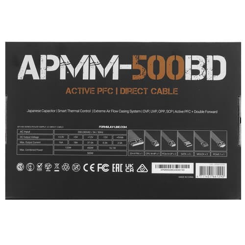 Блок питания Formula APMM-500BD [APMM-500BD] черный thumb 6