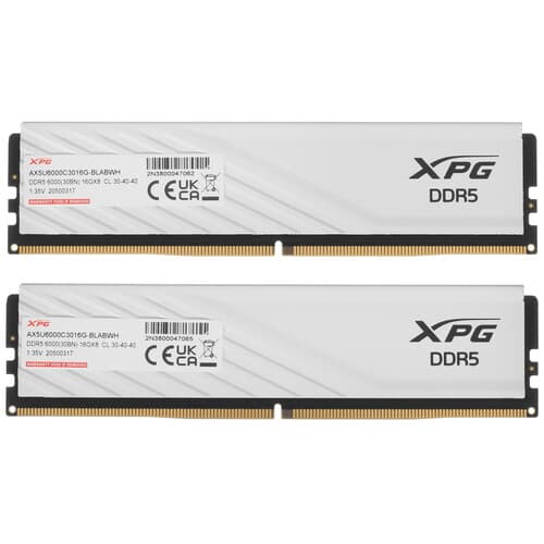 XPG (ADATA) Оперативная память ADATA XPG Lancer Blade [AX5U6000C3016G-DTLABWH] 32 ГБ, фото 2